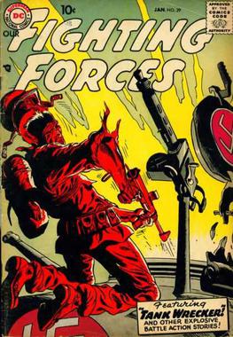 <i>Our Fighting Forces</i> DC Comics war comics anthology