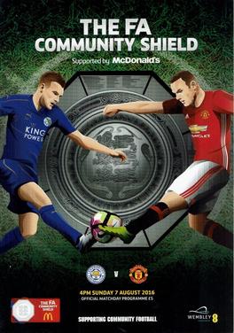 <span class="mw-page-title-main">2016 FA Community Shield</span> Football match