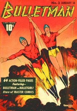 <span class="mw-page-title-main">Bulletman and Bulletgirl</span> Comics character