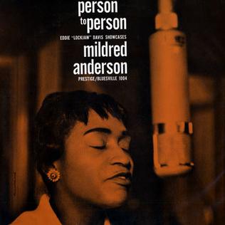 <i>Person to Person</i> (Mildred Anderson album) 1960 studio album by Mildred Anderson