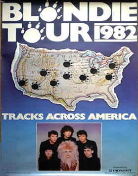 <span class="mw-page-title-main">Tracks Across America Tour '82</span> 1982 concert tour by Blondie