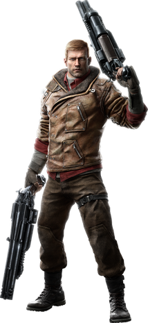 <span class="mw-page-title-main">B.J. Blazkowicz</span> Fictional character in the Wolfenstein series