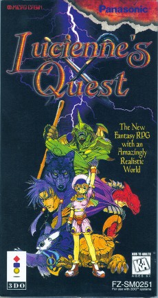 <i>Luciennes Quest</i> 3DO and Sega Saturn role-playing video game