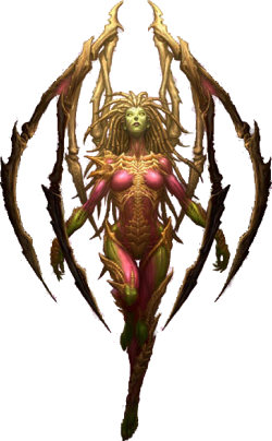 <span class="mw-page-title-main">Sarah Kerrigan</span> Fictional character in StarCraft franchise