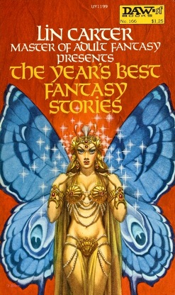 <i>The Years Best Fantasy Stories</i> 1975 anthology edited by Lin Carter