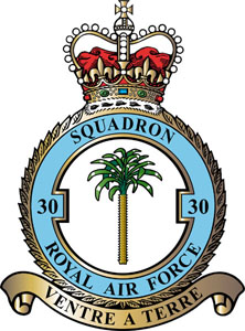 <span class="mw-page-title-main">No. 30 Squadron RAF</span> Flying squadron of the Royal Air Force