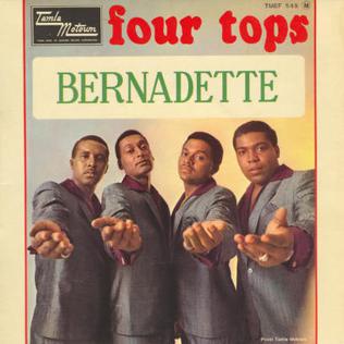 <span class="mw-page-title-main">Bernadette (Four Tops song)</span> 1967 single by Four Tops