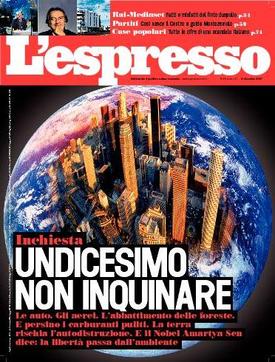 <i>LEspresso</i> Weekly Italian magazine