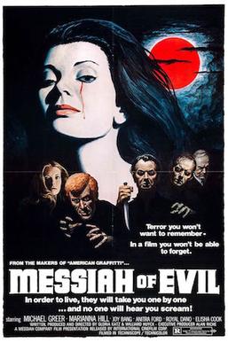 <i>Messiah of Evil</i> 1973 horror film by Gloria Katz and Willard Huyck