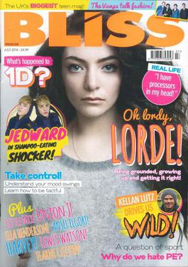 <i>Bliss</i> (magazine) British teenage magazine