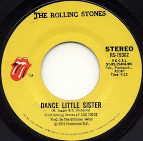 <span class="mw-page-title-main">Dance Little Sister (Rolling Stones song)</span> 1974 single by the Rolling Stones