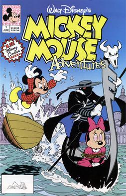 <i>Mickey Mouse Adventures</i> 1990-1991 Disney comic book