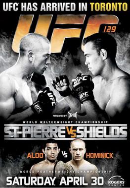 <span class="mw-page-title-main">UFC 129</span> UFC mixed martial arts event in 2011