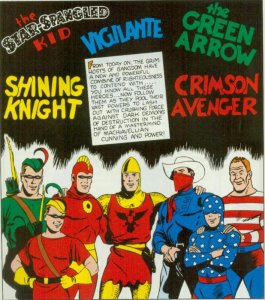 <span class="mw-page-title-main">Seven Soldiers of Victory</span> Team of fictional comic book superheroes