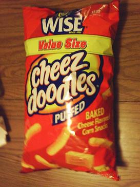 <span class="mw-page-title-main">Cheez Doodles</span> Cheese flavored snack made in the US