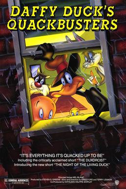 <i>Daffy Ducks Quackbusters</i> 1988 animated feature film