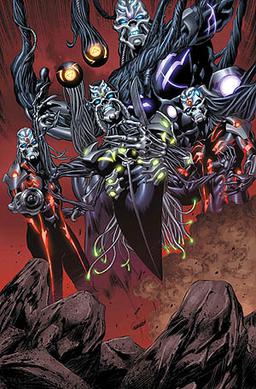 <span class="mw-page-title-main">Phalanx (comics)</span> Fictional extraterrestrial species in Marvel Comics