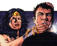 Wonder Woman kills Maxwell Lord,
art by Phil Jimenez WWMax.png