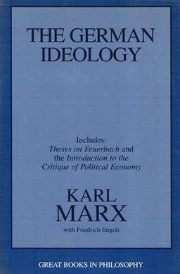 <i>The German Ideology</i> Manuscripts written by Karl Marx and Friedrich Engels in 1846