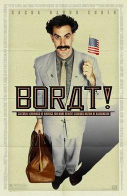 <i>Borat</i> 2006 mockumentary black comedy film directed by Larry Charles