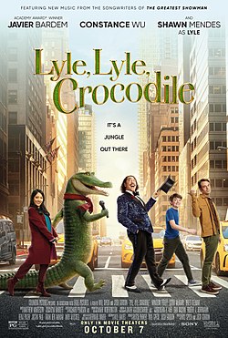 <i>Lyle, Lyle, Crocodile</i> (film) 2022 film by Will Speck and Josh Gordon