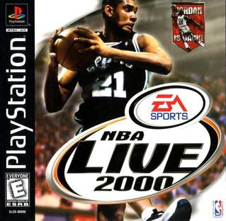 <i>NBA Live 2000</i> 1999 basketball video game