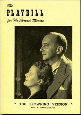 <i>The Browning Version</i> (play) Terence Rattigan play from 1948