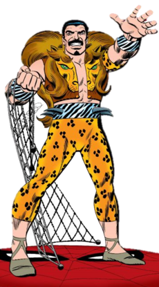 <span class="mw-page-title-main">Kraven the Hunter</span> Fictional character appearing in Marvel Comics