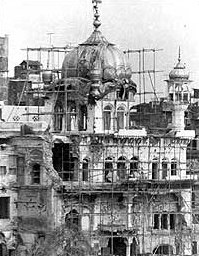 <span class="mw-page-title-main">Operation Blue Star</span> 1984 Indian military operation against Sikh militants