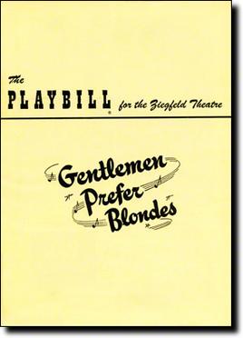 <i>Gentlemen Prefer Blondes</i> (musical) 1949 musical