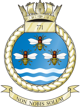 <span class="mw-page-title-main">771 Naval Air Squadron</span> Defunct flying squadron of the Royal Navys Fleet Air Arm