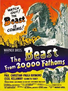 <i>The Beast from 20,000 Fathoms</i> 1953 monster film by Eugène Lourié