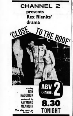 <i>Close to the Roof</i> 1960 Australian TV series or program