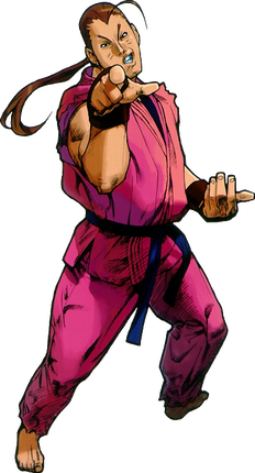 <span class="mw-page-title-main">Dan Hibiki</span> Street Fighter character