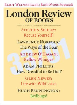 <i>London Review of Books</i> British journal of literary reviews