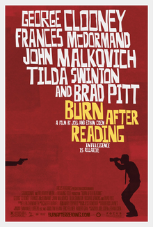 <i>Burn After Reading</i> 2008 film directed by Joel and Ethan Coen