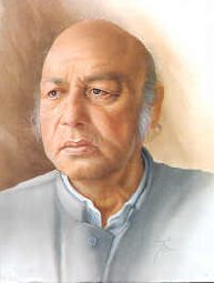 Portrait of Habib Jalib