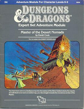 <i>Master of the Desert Nomads</i> Dungeons & Dragons adventure module