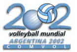 <span class="mw-page-title-main">2002 FIVB Men's Volleyball World Championship</span> Volleyball competition held in Argentina