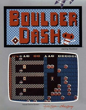 <i>Boulder Dash</i> (video game) 1984 video game