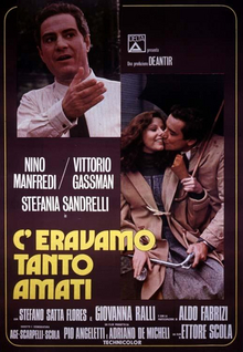 <i>We All Loved Each Other So Much</i> 1974 film by Ettore Scola