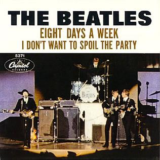 <span class="mw-page-title-main">Eight Days a Week</span> 1964 single by the Beatles