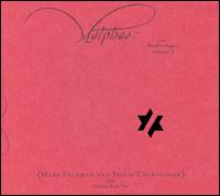 <i>Malphas: Book of Angels Volume 3</i> 2006 studio album by Sylvie Courvoisier and Mark Feldman