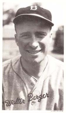 <span class="mw-page-title-main">Wally Berger</span> American baseball player