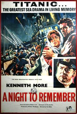 <i>A Night to Remember</i> (1958 film) 1958 British film by Roy Ward Baker