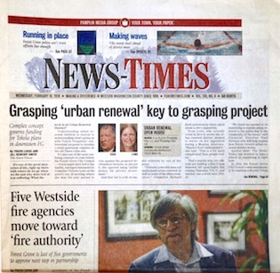 <i>News-Times</i> (Forest Grove) Newspaper in Forest Grove, Oregon