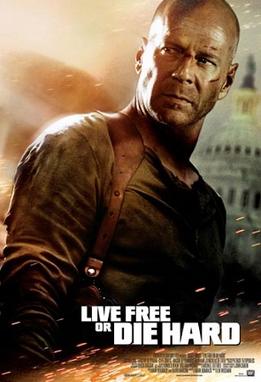 <i>Live Free or Die Hard</i> 2007 US action film directed by Len Wiseman