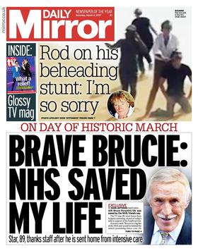 <i>Daily Mirror</i> British daily tabloid newspaper