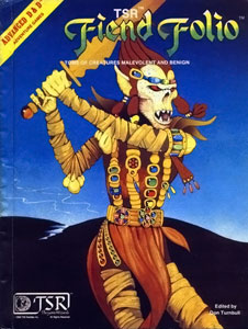 <i>Fiend Folio</i> Dungeons & Dragons monsters book