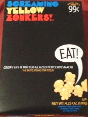 <span class="mw-page-title-main">Screaming Yellow Zonkers</span> Defunct brand of popcorn snack food